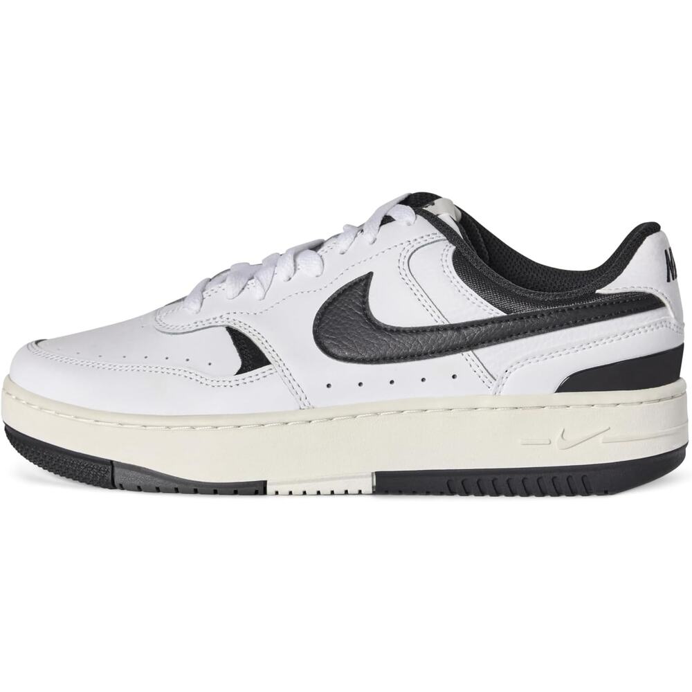 NWT Nike Women's Gamma Force Sneaker, White/Black/Summit White/Iron Grey, 9.5